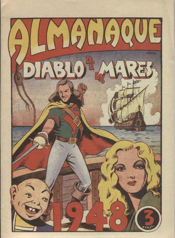 El Diablo de los Mares almanaque facsimil 1948