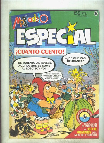 Mortadelo Especial numero 206: Cuanto cuento (numerado 09 en trasera)