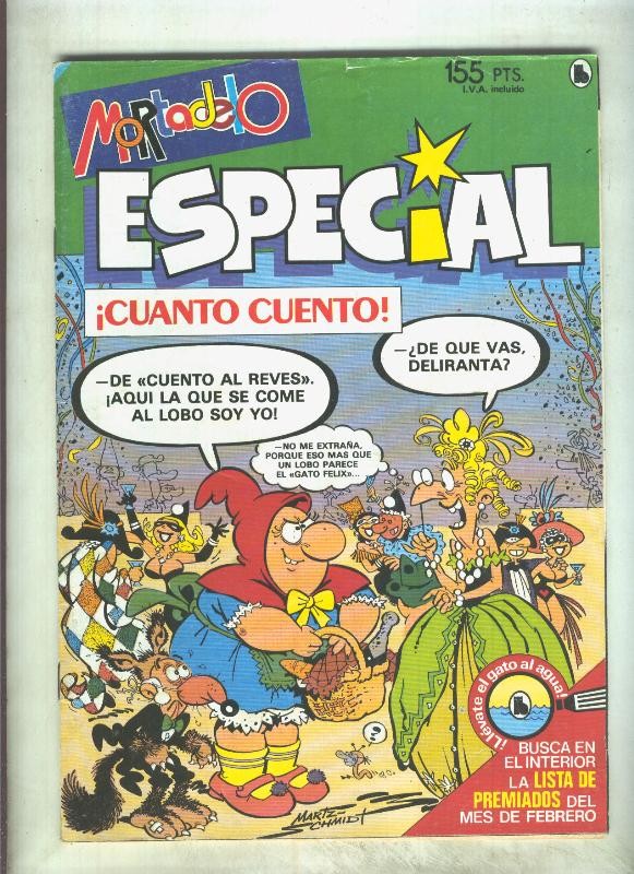 Mortadelo Especial numero 206: Cuanto cuento (numerado 04 en trasera)