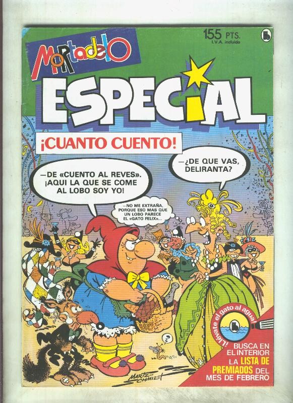 Mortadelo Especial numero 206: Cuanto cuento (numerado 03 en trasera)