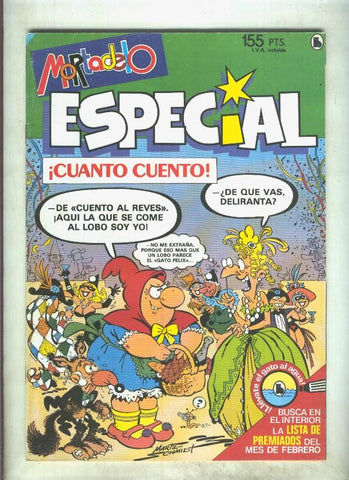 Mortadelo Especial numero 206: Cuanto cuento (numerado 03 en trasera)