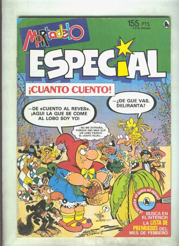 Mortadelo Especial numero 206: Cuanto cuento (numerado 02 en trasera)