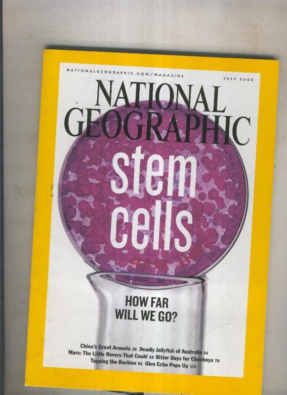 National geographic 2005 july: Sten cells 