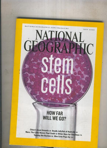 National geographic 2005 july: Sten cells 