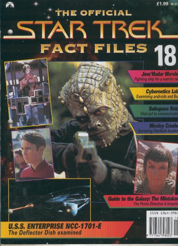 The Official Star Trek Fact Files 018