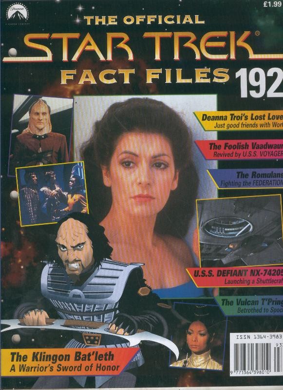 The Official Star Trek Fact Files 192