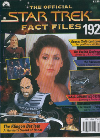 The Official Star Trek Fact Files 192
