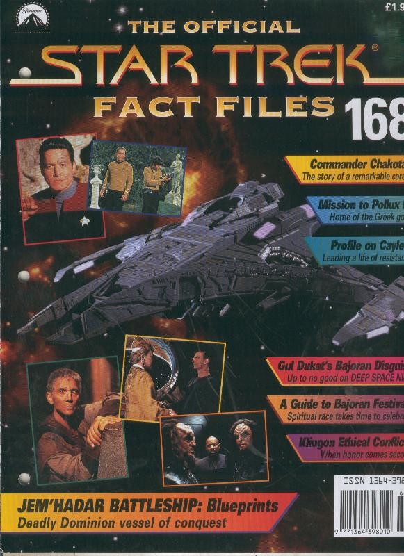 The Official Star Trek Fact Files 168