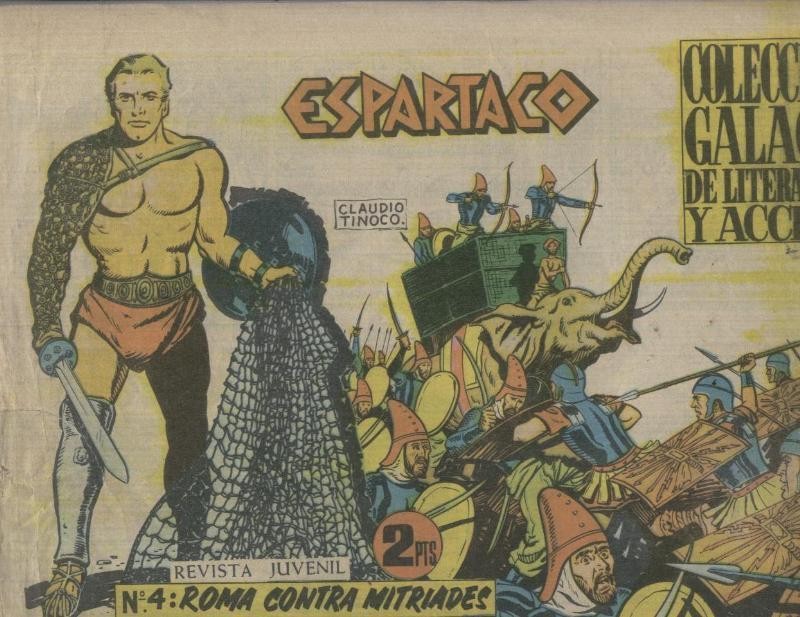 Espartaco numero 04: Roma contra Mitriades