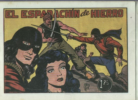 El Espadachin de Hierro facsimil del CAH del numero 01
