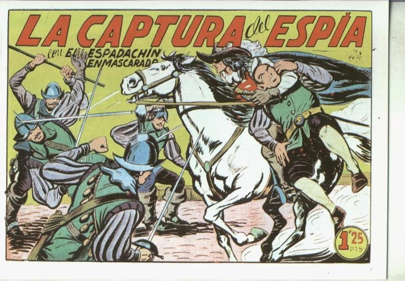 El Espadachin Enmascarado facsimil numero  031
