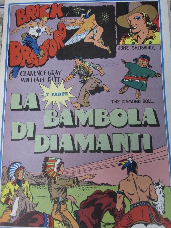 Brick Bradford numero 19: La bambola di diamanti volumen 1
