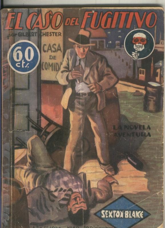 Sexton Blake numero 59: El caso del fugitivo