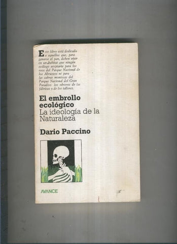 El embrollo ecologico