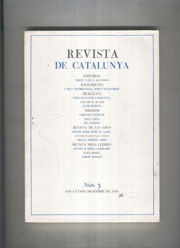Revista de catalunya numero 003
