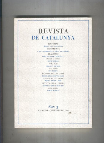 Revista de catalunya numero 003