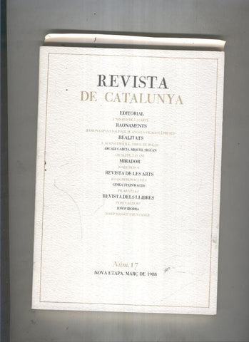 Revista de catalunya numero 017
