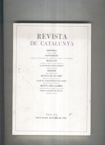 Revista de catalunya numero 023