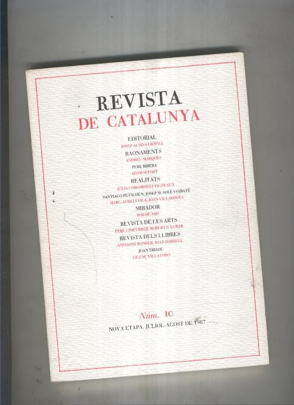 Revista de catalunya numero 010
