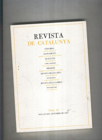 Revista de catalunya numero 011