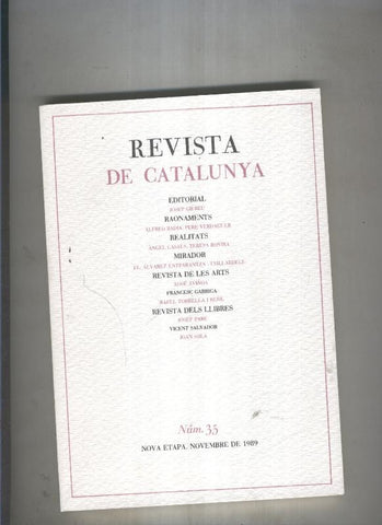 Revista de catalunya numero 035