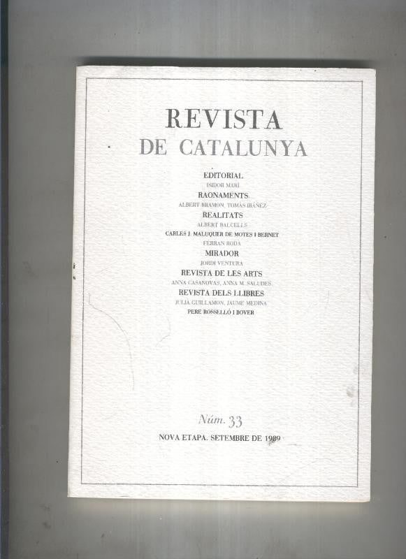 Revista de catalunya numero 033