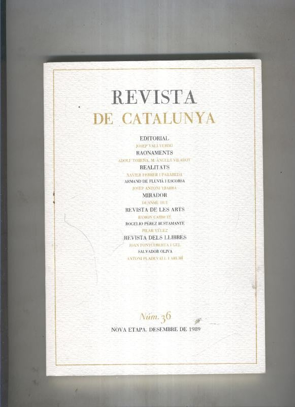 Revista de catalunya numero 036