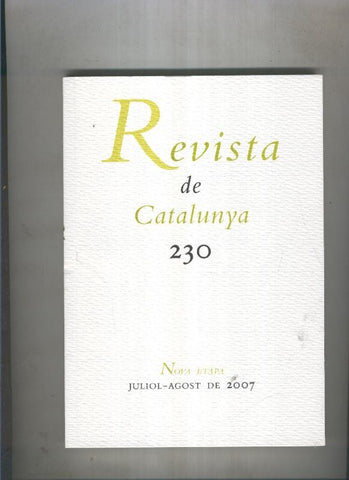 Revista de catalunya numero 230