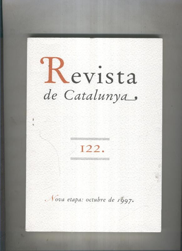Revista de catalunya numero 122