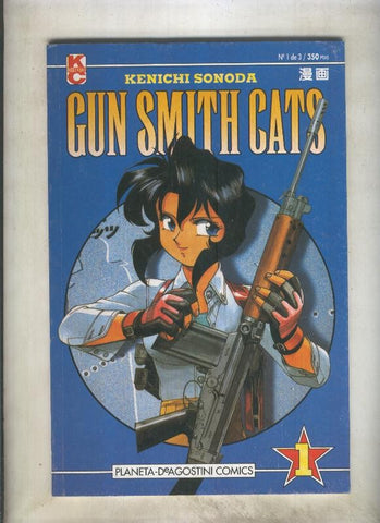 Gun Smith Cats volumen 1 numero 01 (numerado 2 en interior cubierta)