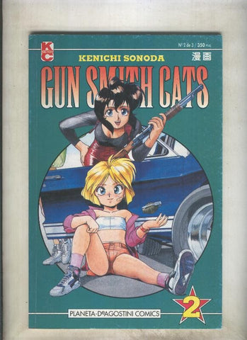 Gun Smith Cats volumen 1 numero 02 (numerado 2 en interior cubierta)