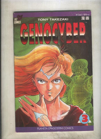 Genocyber numero 3 (numerado 2 en interior cubierta)