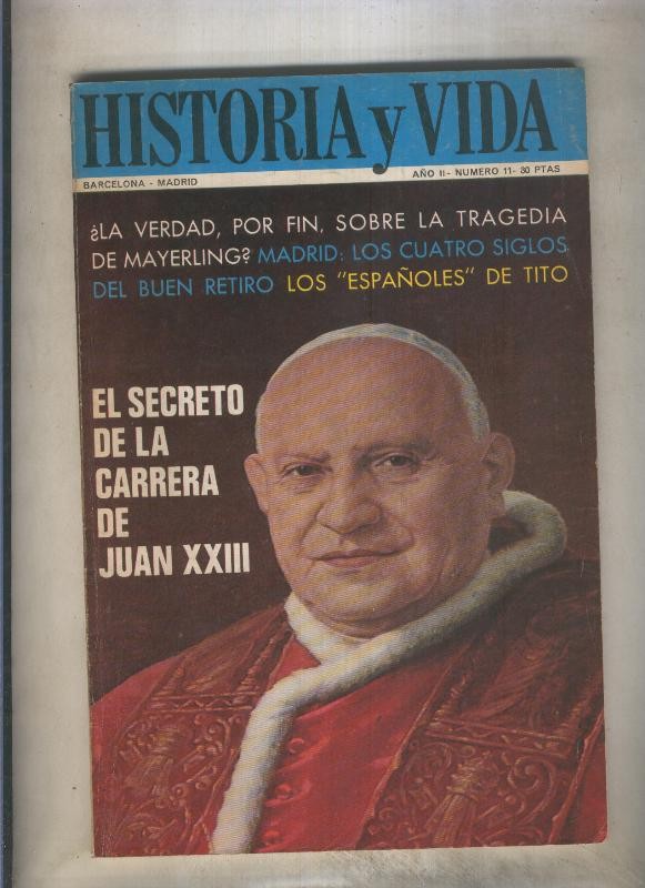 Historia y Vida numero 011 (numerado 3 en trasera)