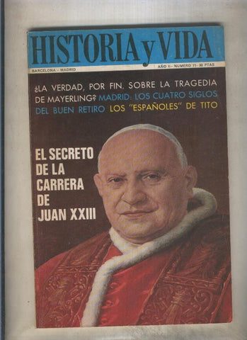 Historia y Vida numero 011 (numerado 3 en trasera)