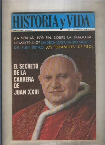 Historia y Vida numero 011 (numerado 4 en trasera)