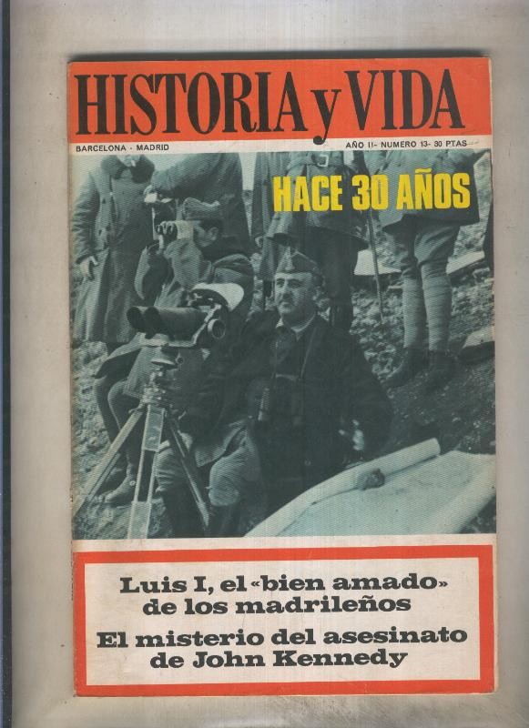 Historia y Vida numero 013 (numerado 2 en trasera)