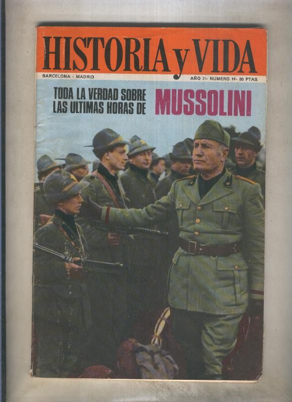 Historia y Vida numero 014 (numerado 1 en trasera)