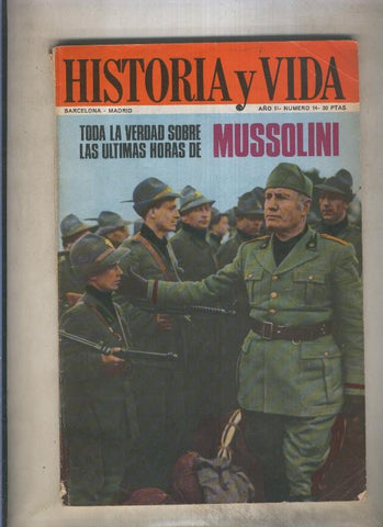 Historia y Vida numero 014 (numerado 1 en trasera)