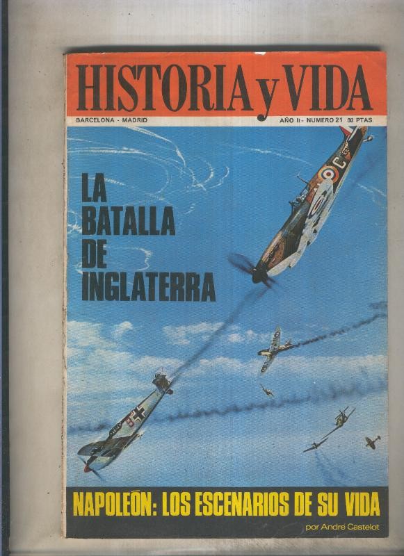 Historia y Vida numero 021 (numerado 1 en trasera)