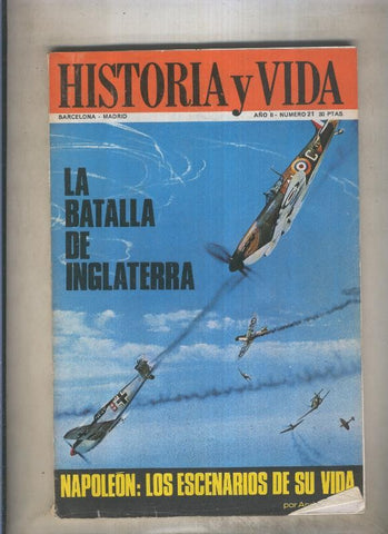 Historia y Vida numero 021 (numerado 2 en trasera)