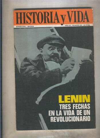 Historia y Vida numero 028 (numerado 2 en trasera)