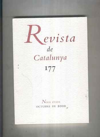 Revista de catalunya numero 177