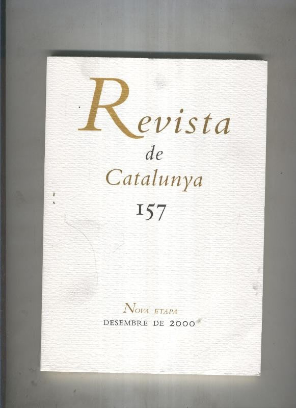 Revista de catalunya numero 157