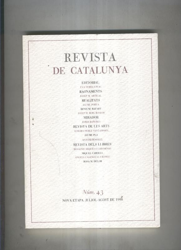 Revista de catalunya numero 043