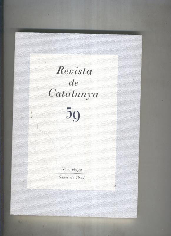 Revista de catalunya numero 059