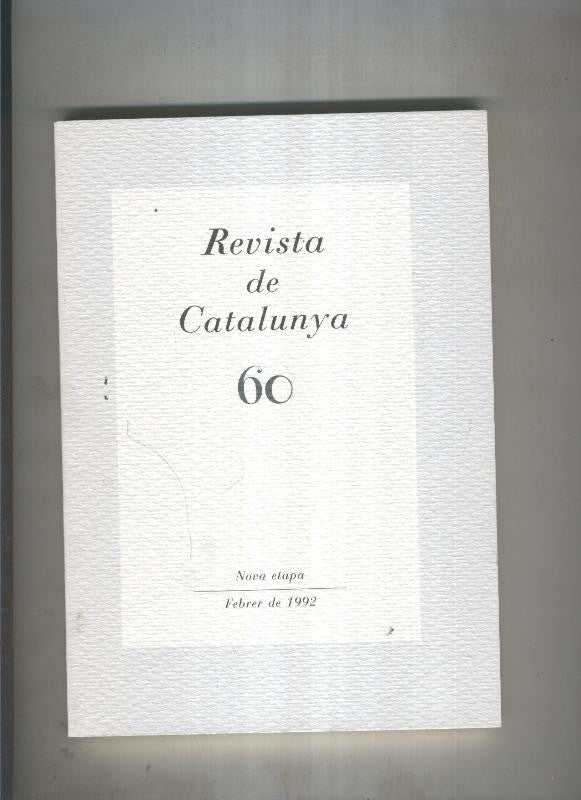 Revista de catalunya numero 060