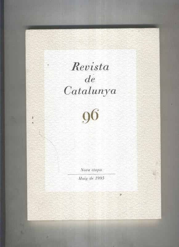 Revista de catalunya numero 096