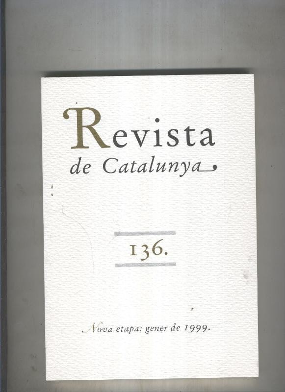 Revista de catalunya numero 136