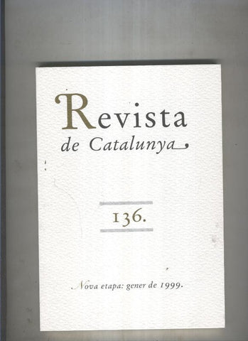Revista de catalunya numero 136
