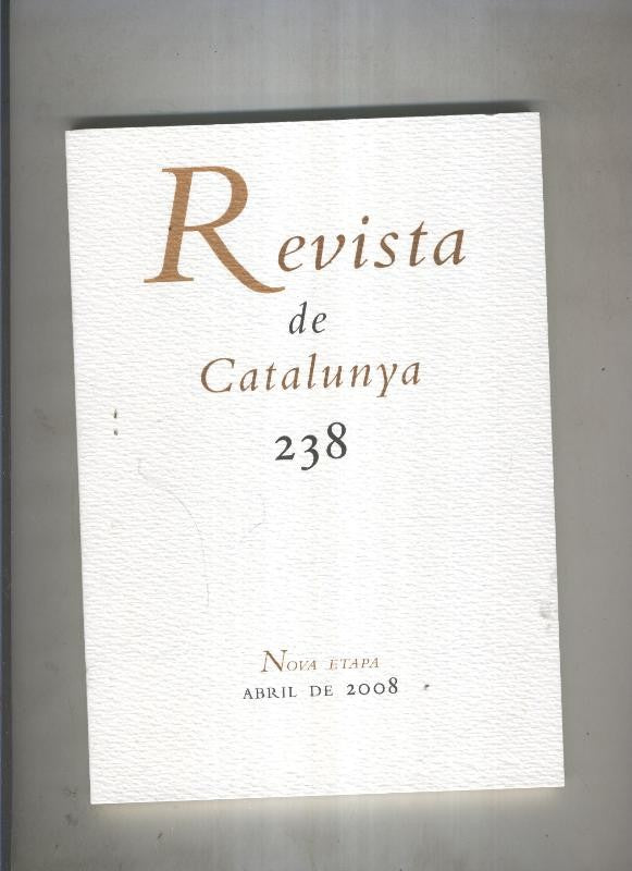 Revista de catalunya numero 238